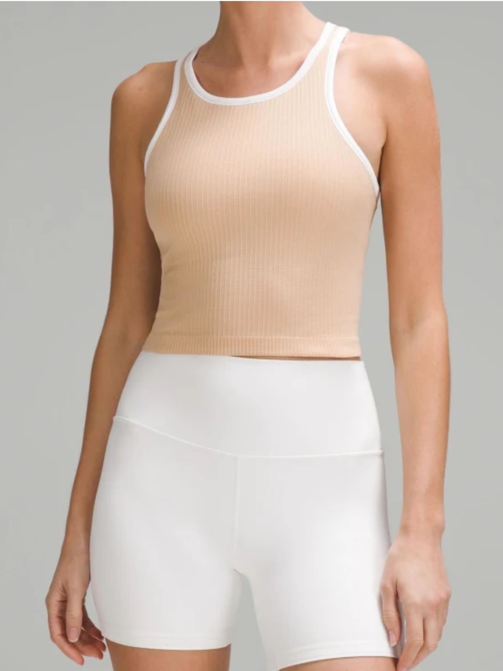 Lululemon “Ebb to Street Cropped Racerback Tank Top”